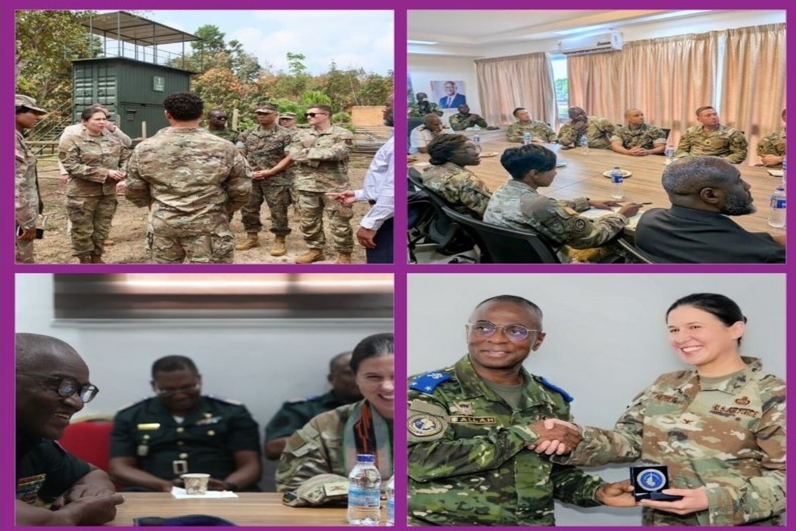 Military Cooperation: U.S. War College Delegation Engages in Strategic Exchanges in Côte d’Ivoire